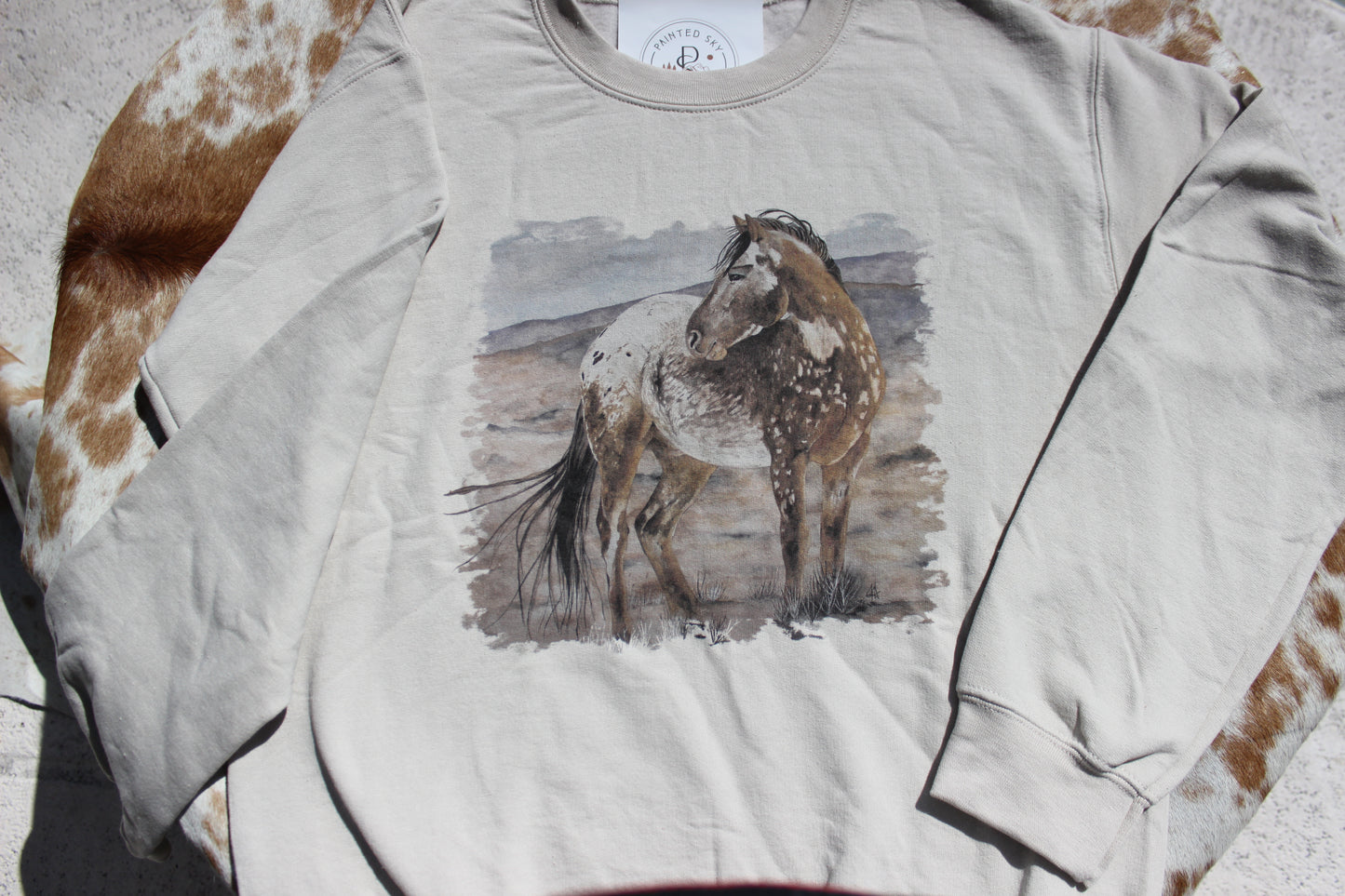 "No Name" crewneck sweatshirt