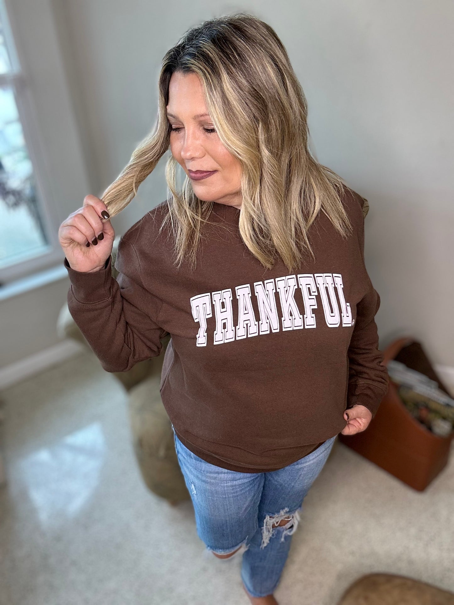 "THANKFUL" Fall Sweatshirt