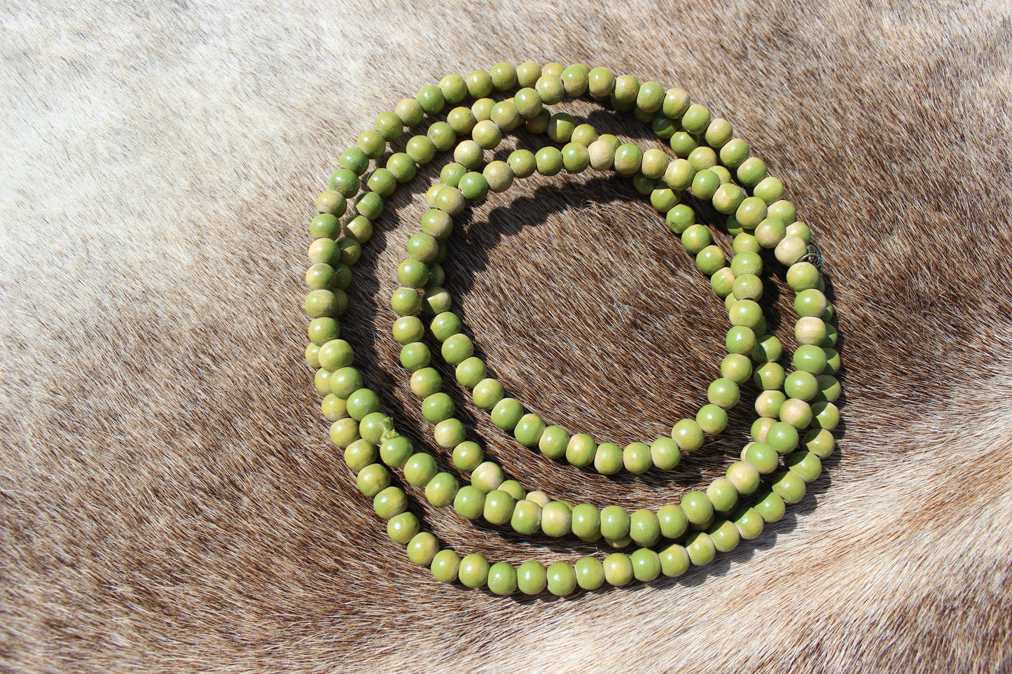 Teakwood Hand-Dyed Necklaces