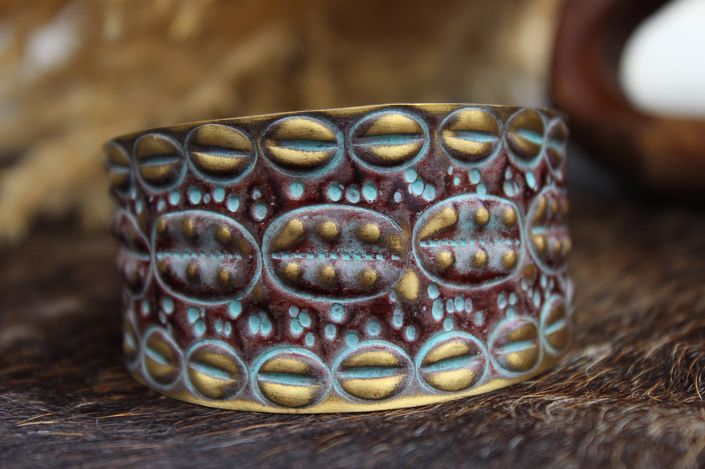 Patina Cuff Bracelet