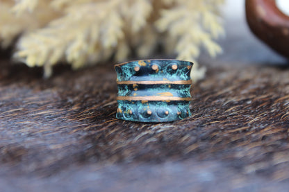 Patina Metal Rings