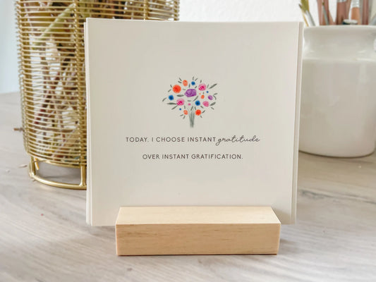 Encouragement Cards with Block Holder