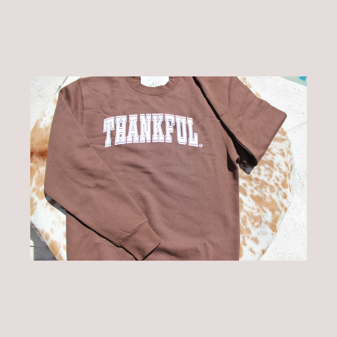 "THANKFUL" Fall Sweatshirt